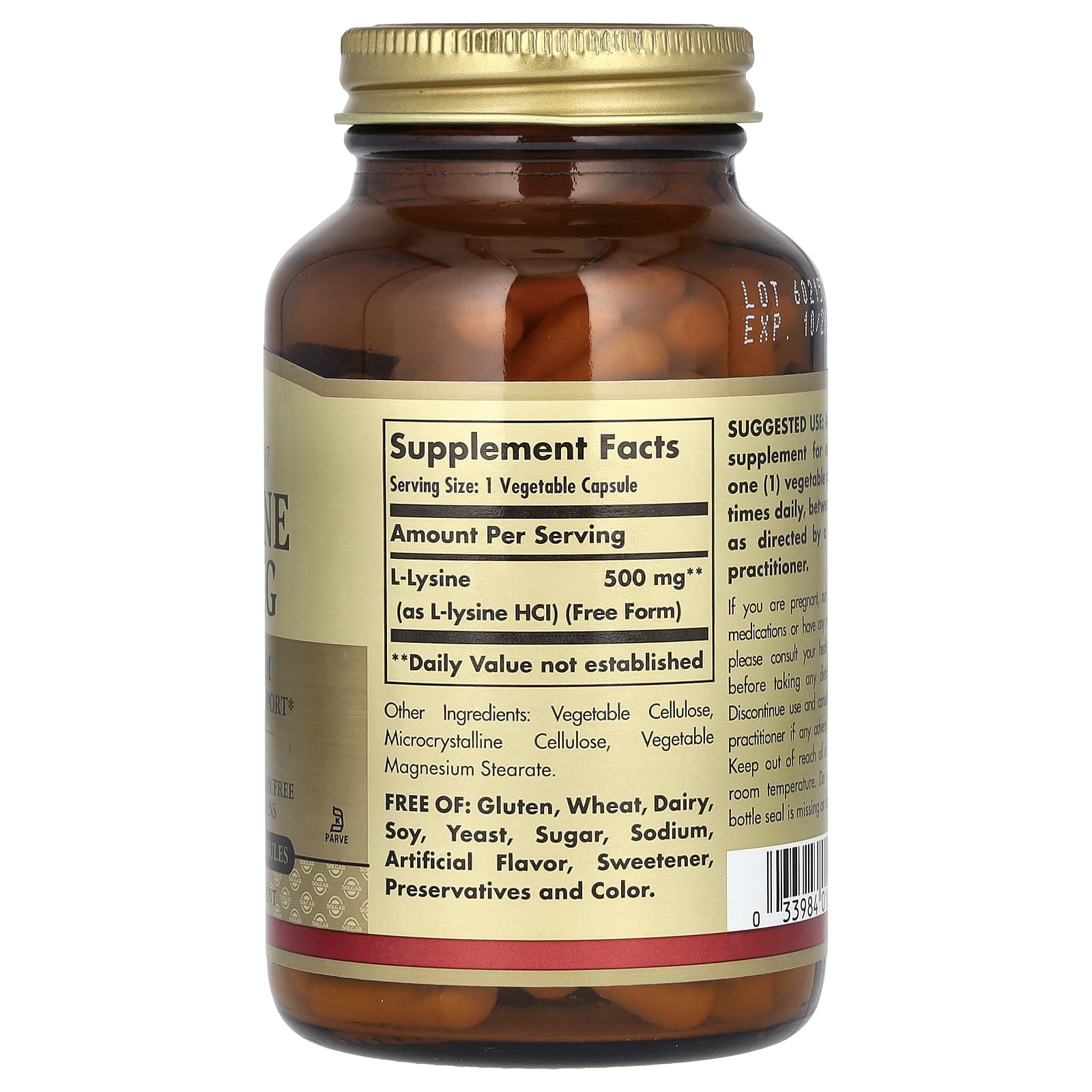 Solgar - L-Lysine