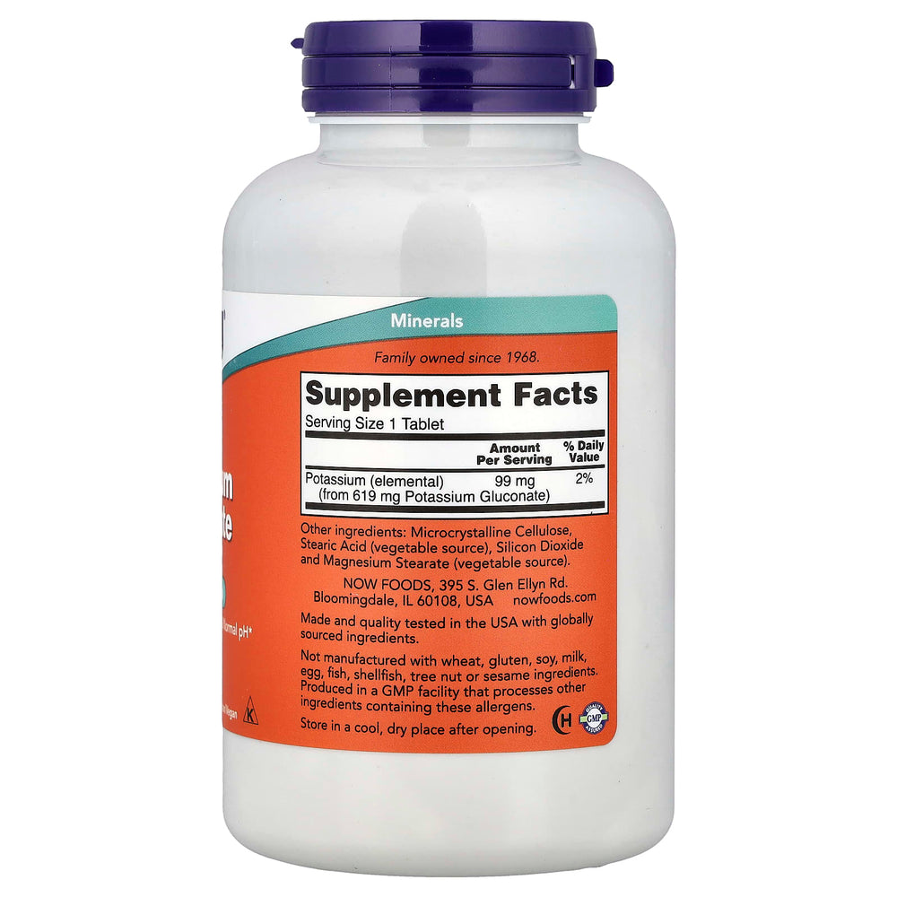 Potassium Gluconate ingredienser lista