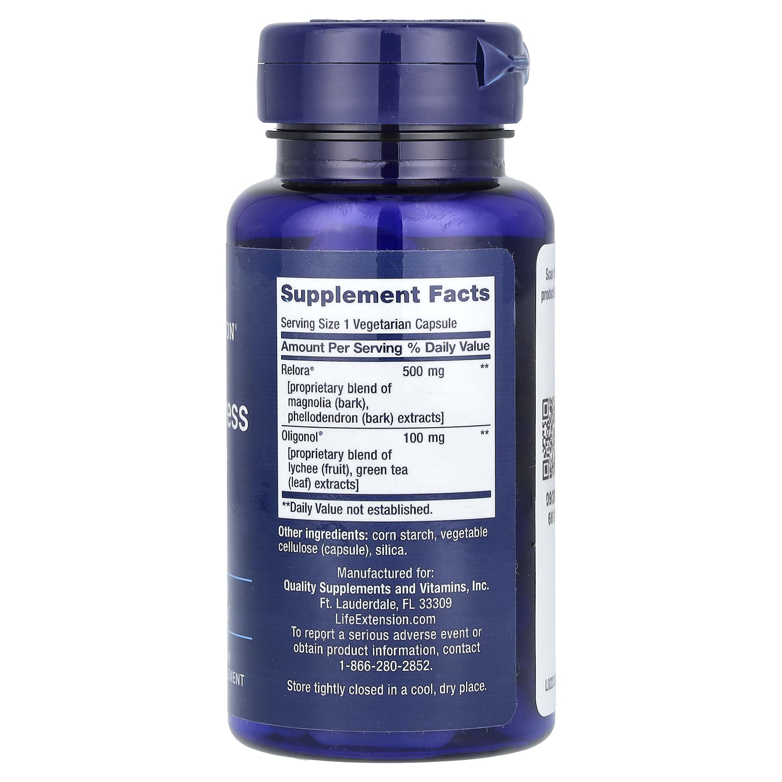 Life Extension - Cortisol-Stress Balance - 30 Vcaps
