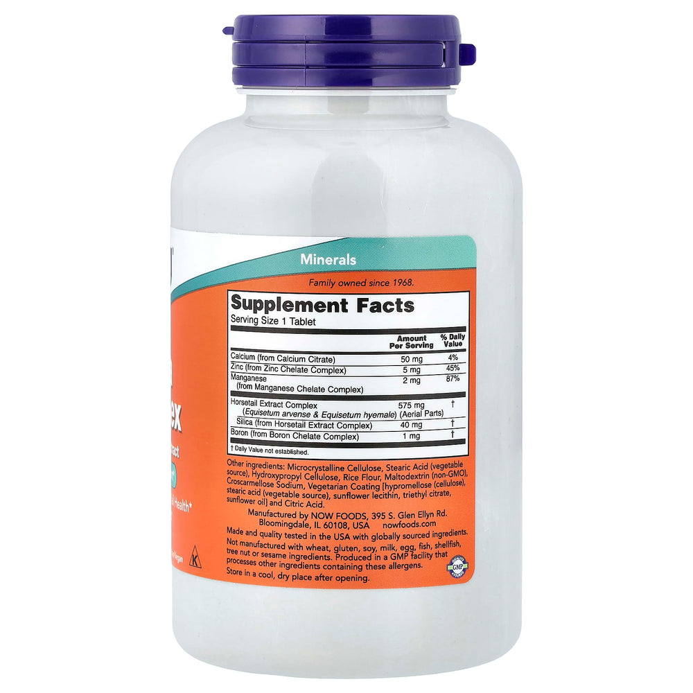 Silica Complex ingredienser & etikett