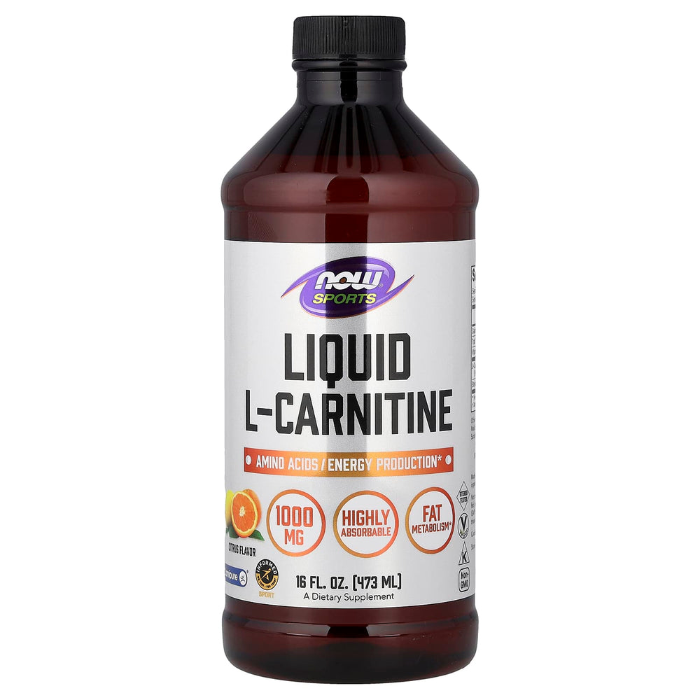 L-Karnitin Liquid Citrus baksida näringsfakta