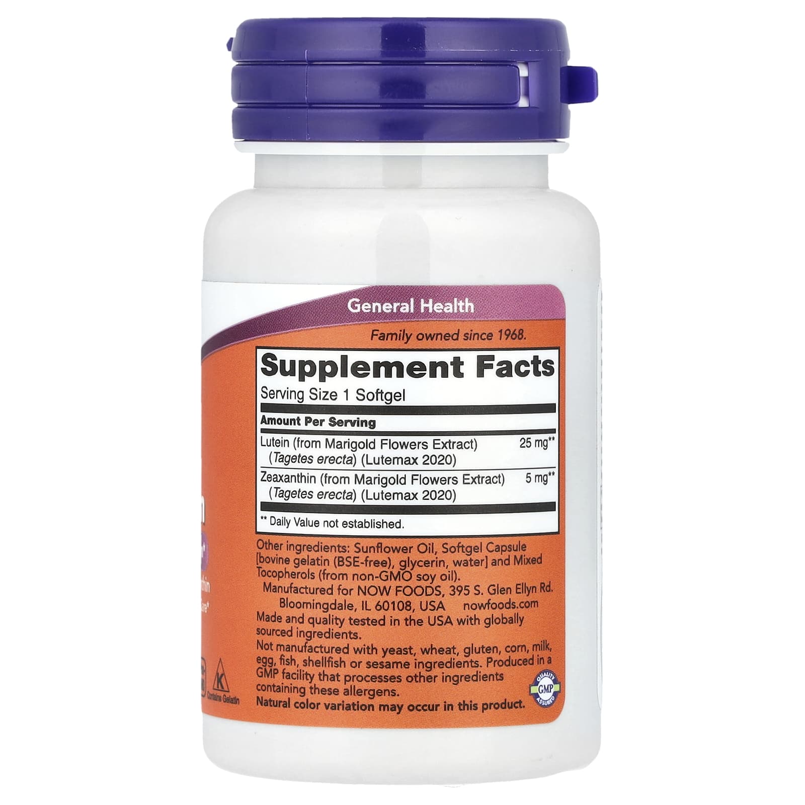 NOW Foods - Lutein & Zeaxanthin