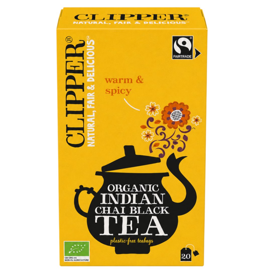 CLIPPER - Økologisk indisk Chai sort te