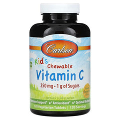 Carlson Labs - Kid's Chewable Vitamin C - 120 Vegetarian Tablets