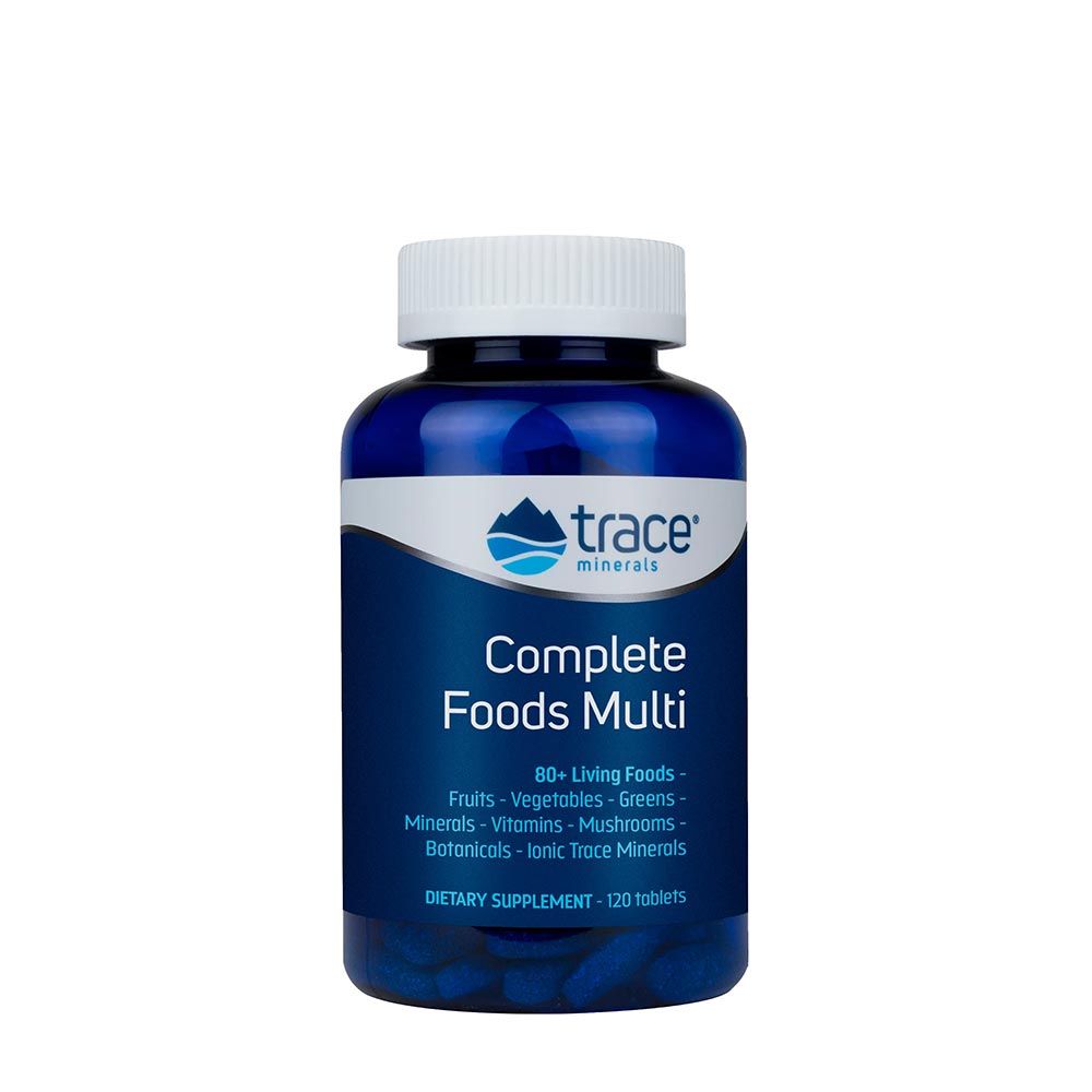 Trace Minerals - Complete Foods Multi - 120 tabl.