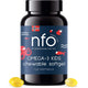 Omega-3 Kids Tutti Frutti 120 tuggtabletter framsida