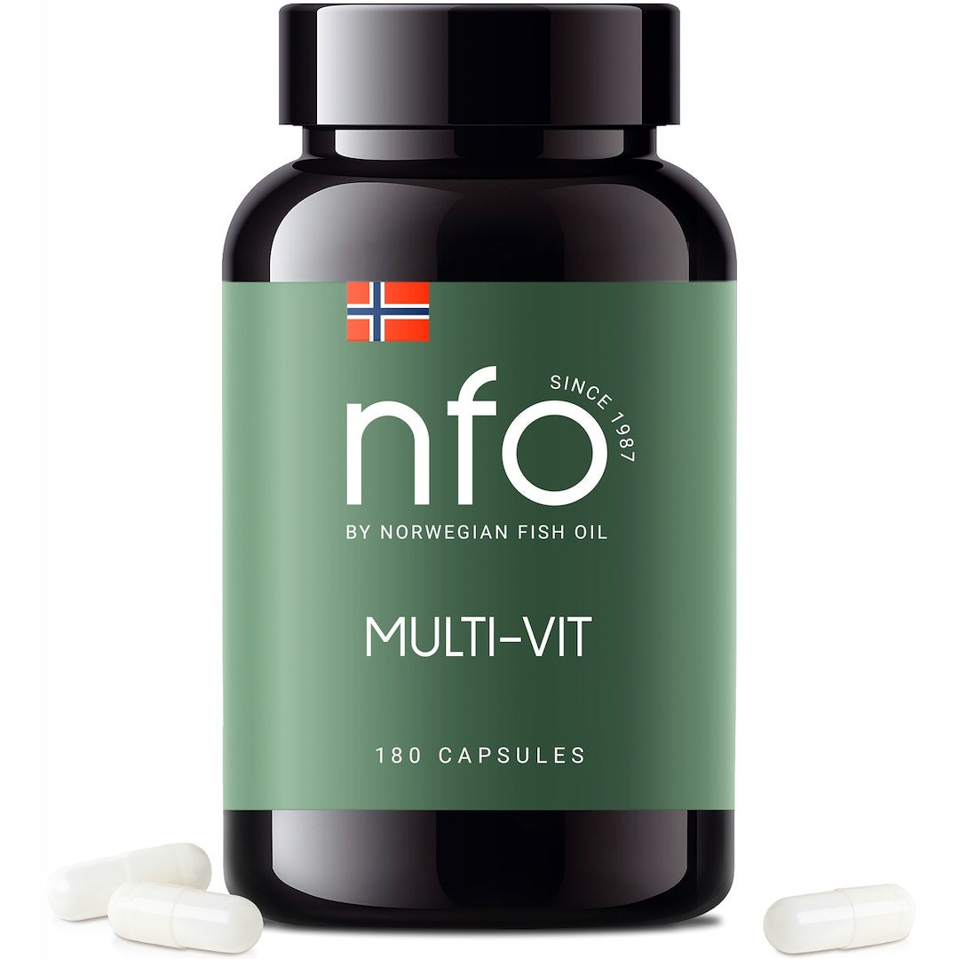 Nfo Multi-Vitamin 180 kapslar framsida