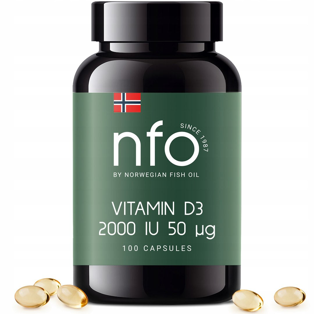 NFO - D3-vitamiini - 100 kapselia