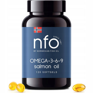 Nfo Omega 3 6 9 Salmon Oil 120 framsida