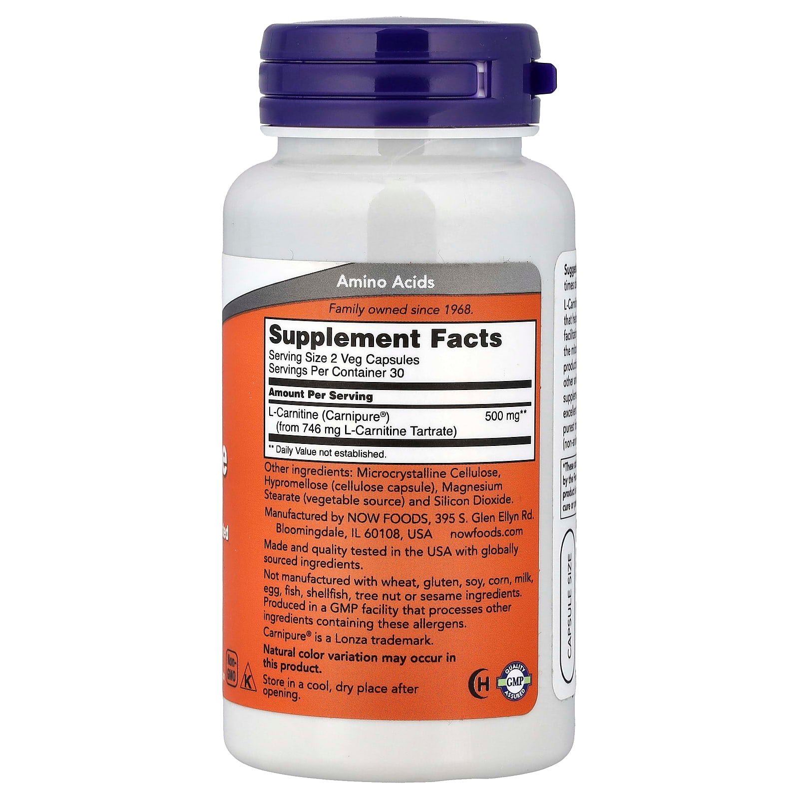 NOW Foods - L-Carnitine