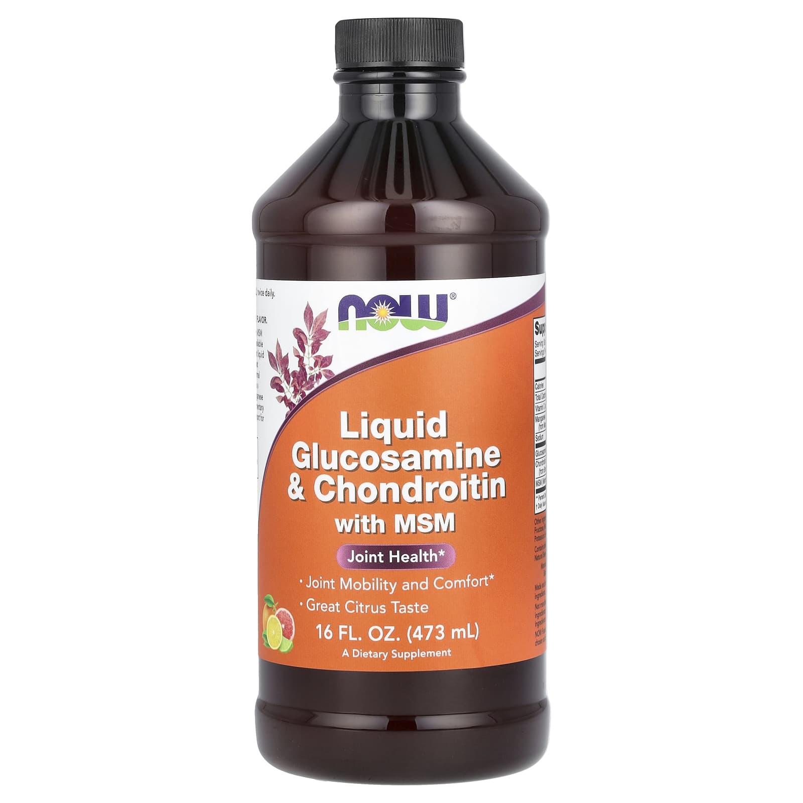 Glukosamin & Kondroitin ingredienser-lista