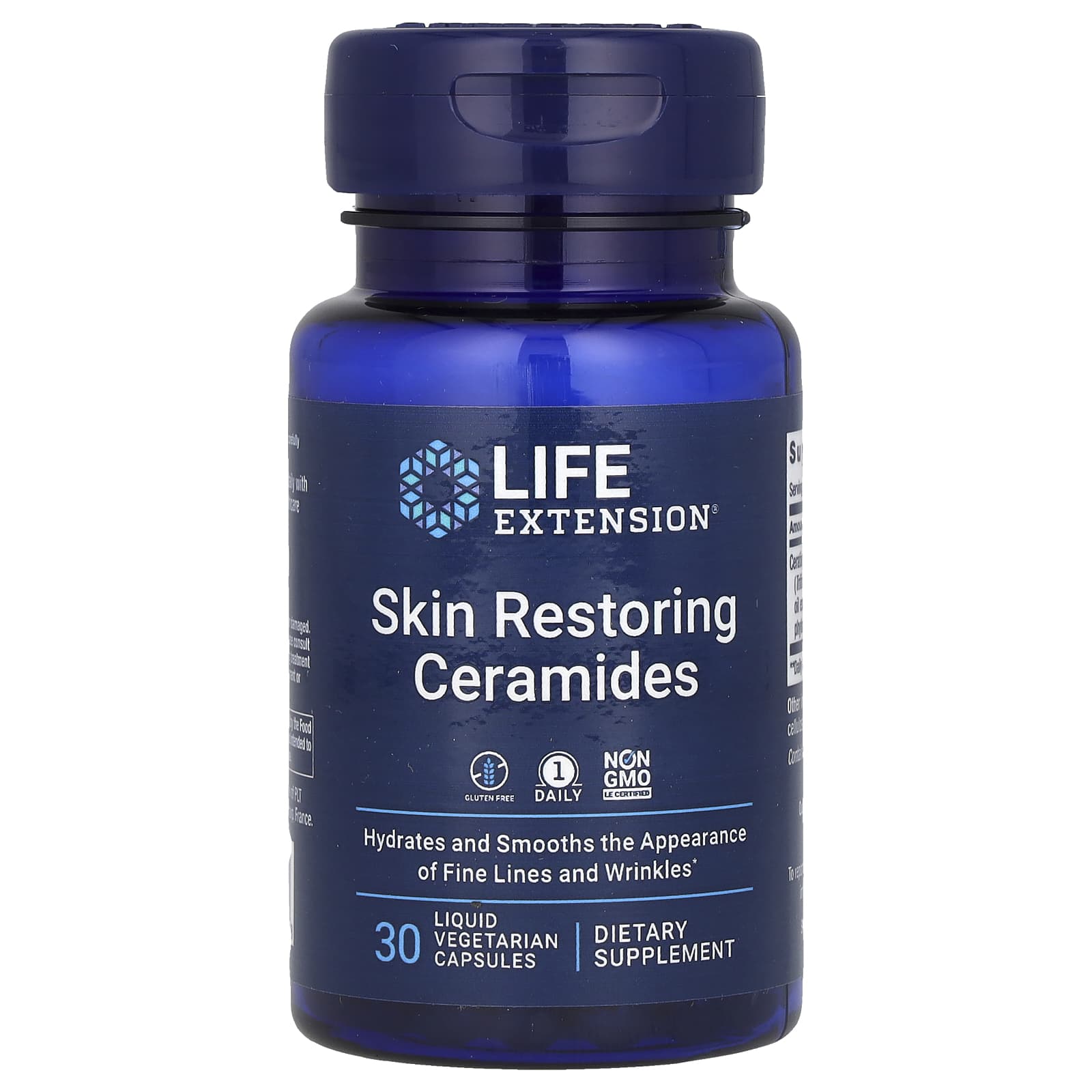 Life Extension - Skin Restoring Ceramides - 30 Liquid Vcaps