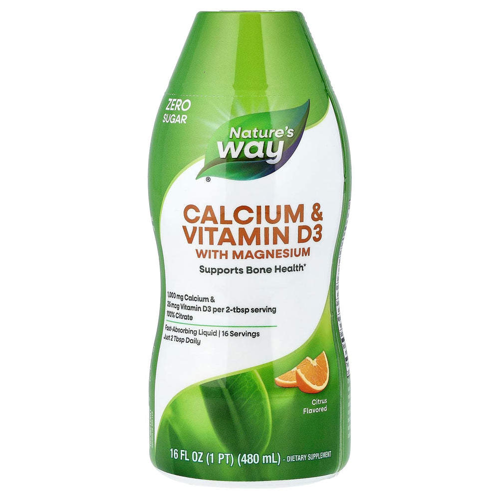 Nature's Way Calcium & Vitamin D3 dosering