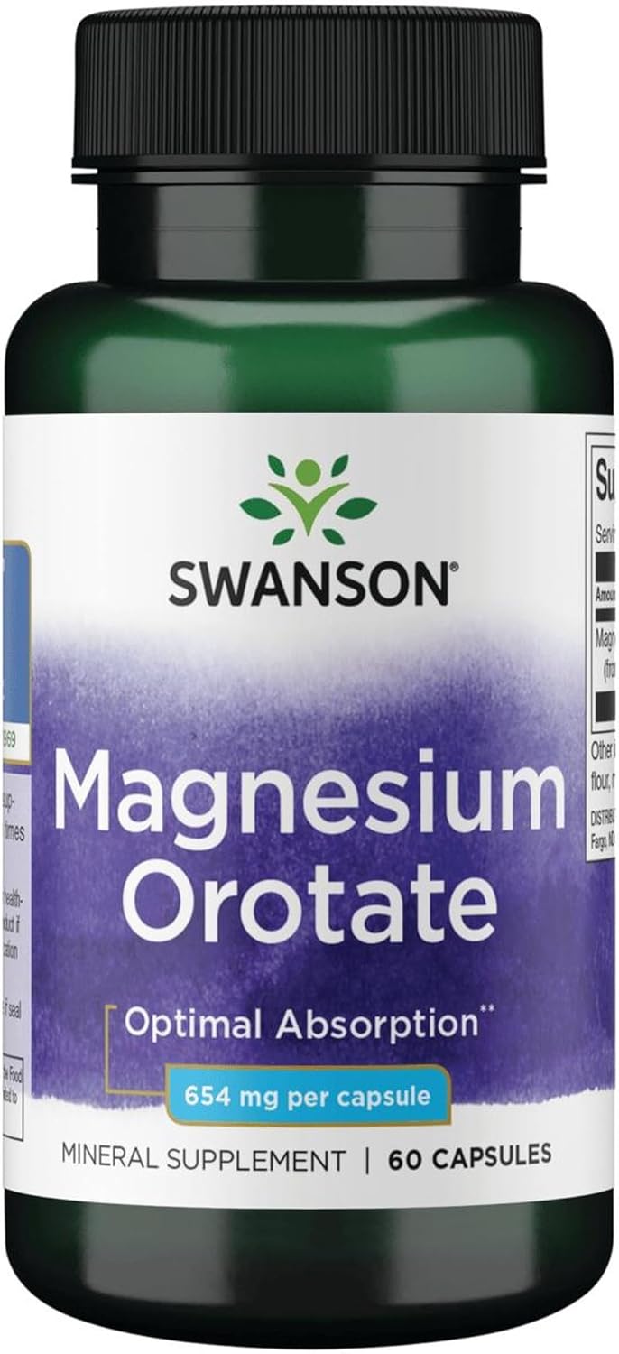 Swanson- Magnesium Orotate - 30 Caps