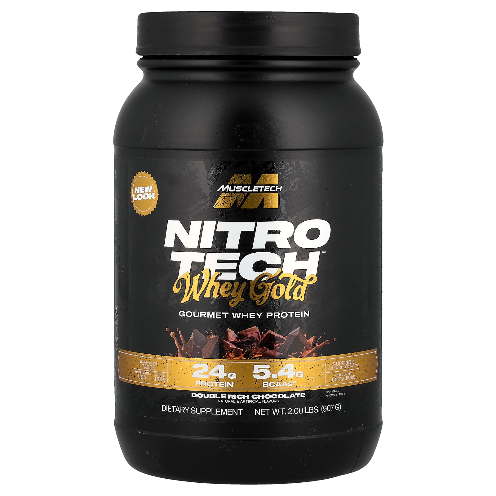MuscleTech - Nitro-Tech 100% Whey Gold