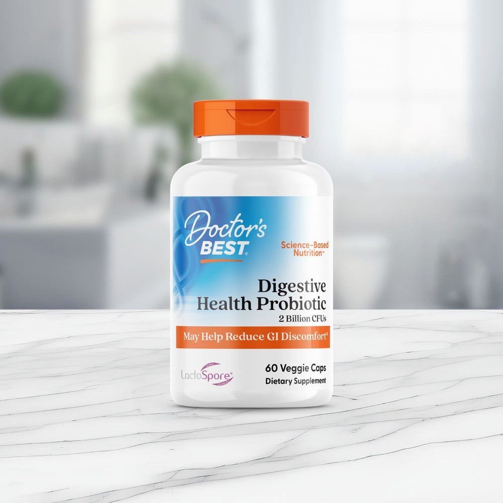 Doctor's Best Digestive Health Probiotic burk slutet