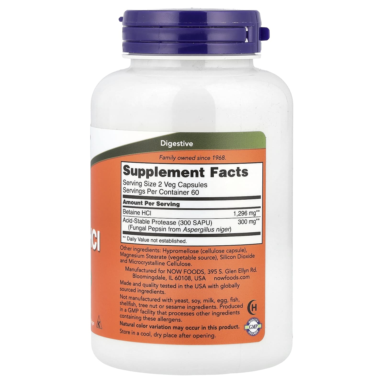 NOW Foods - Betaine HCl
