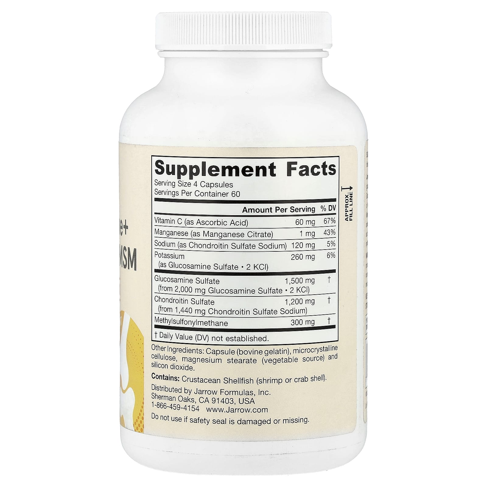Jarrow Formulas - Glucosamine + Chondroitin + MSM