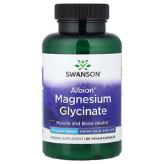 Swanson Albion Chelated Magnesium baksida