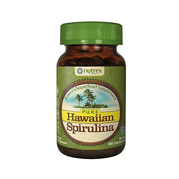 Nutrex - Pure Hawaiian Spirulina - 100 Tabs