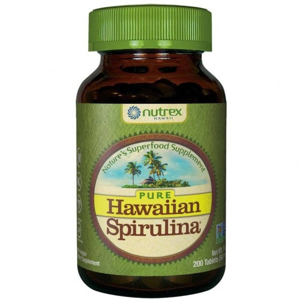 Nutrex Hawaii - Ren Hawaiiansk Spirulina - 200 Tabletter