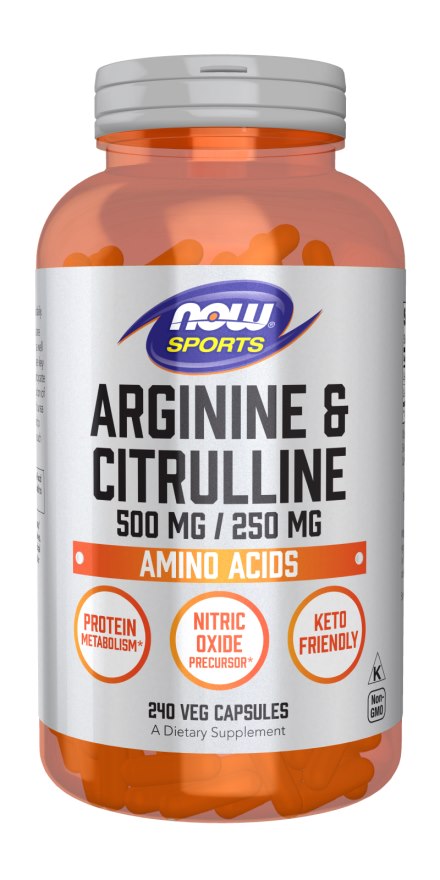 Now Foods - Arginine & Citrulline