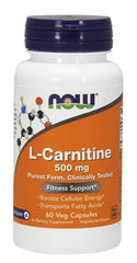 NOW Foods - L-Carnitine - 500mg - 60 Vcaps