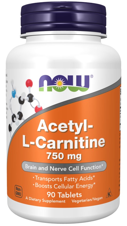 Acetyl-L Carnitin 750 mg behållardesign