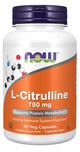 NOW Foods - L-Citrulline - 750mg - 90 Vcaps