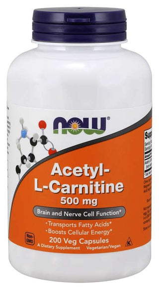 Acetyl-L-Karnitin 500 mg framsida