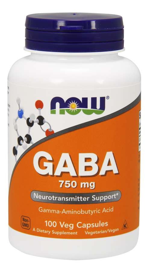Now Foods - GABA - 750mg