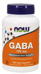 Now Foods - GABA - 750mg