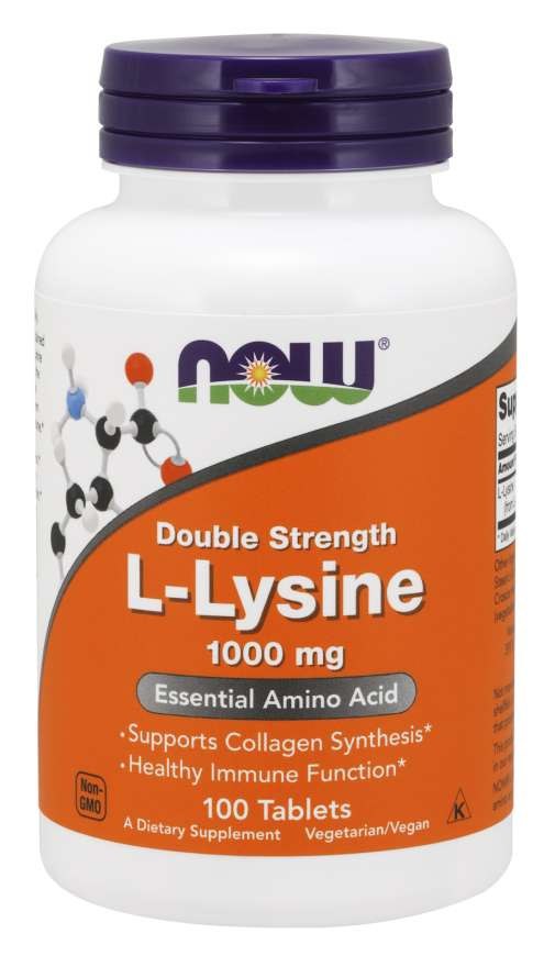 L-Lysine 1000 mg förpackningsdetalj