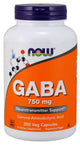 Now Foods - GABA - 750mg