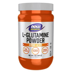 L-Glutamine baksida med näringsfakta