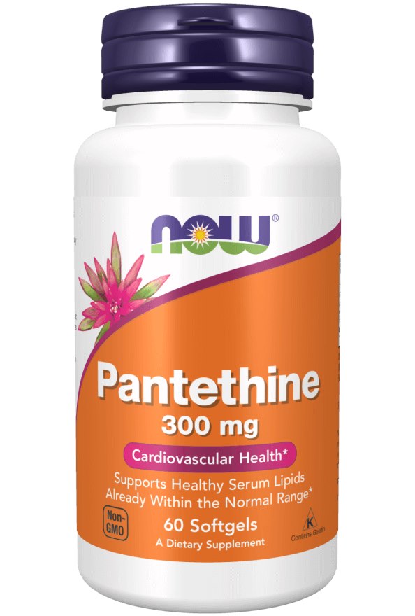 Pantethine – Vitamin B5 kosttillskott framsida
