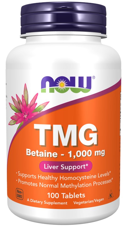 NOW Foods - TMG Betaine - 100 Tabs
