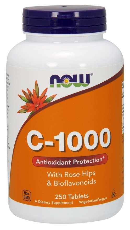 NOW Foods - Vitamin C-1000 med 100 mg bioflavonoider