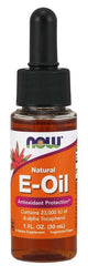 Now Foods - Natural E-Oil