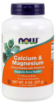 NOW Foods - Calcium & Magnesium, Citrate Powder With Vitamin D3 - 227g