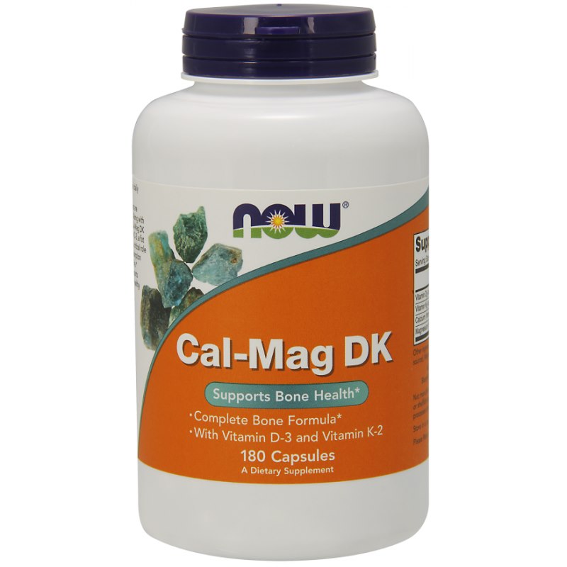 Calcium Magnesium DK – 180 kapslar framsida