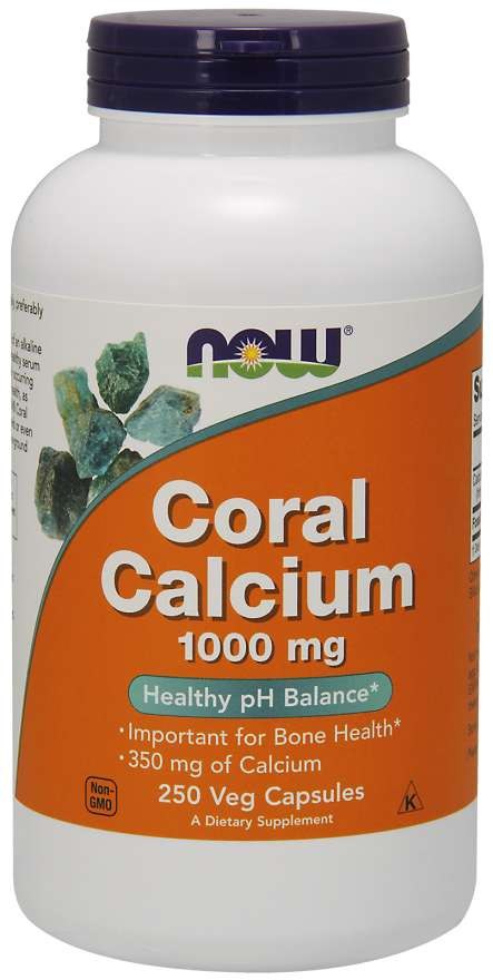 NOW Foods Coral Calcium framsida