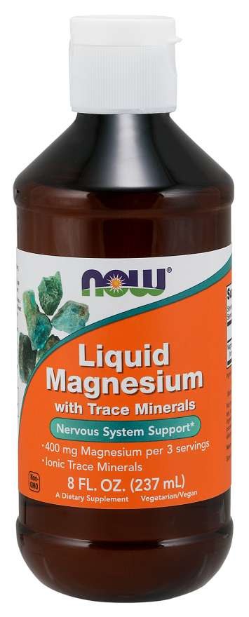 NOW Foods - Liquid Magnesium With Trace Minerals - 237ml