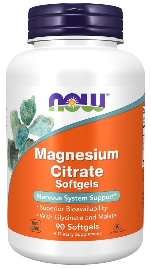 Now Foods Magnesium Citrate framsida