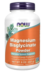 Now Foods Magnesium Bisglycinate Powder framsida