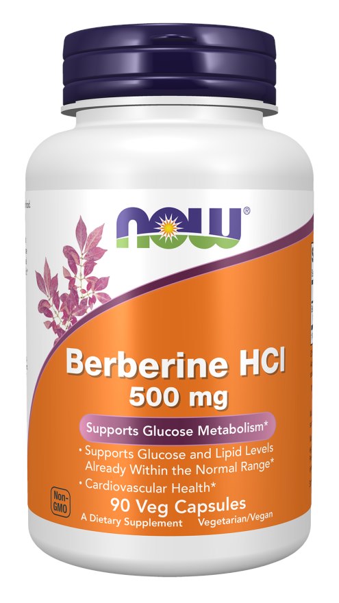 NOW Foods - Berberin HCL - 90 Vcaps