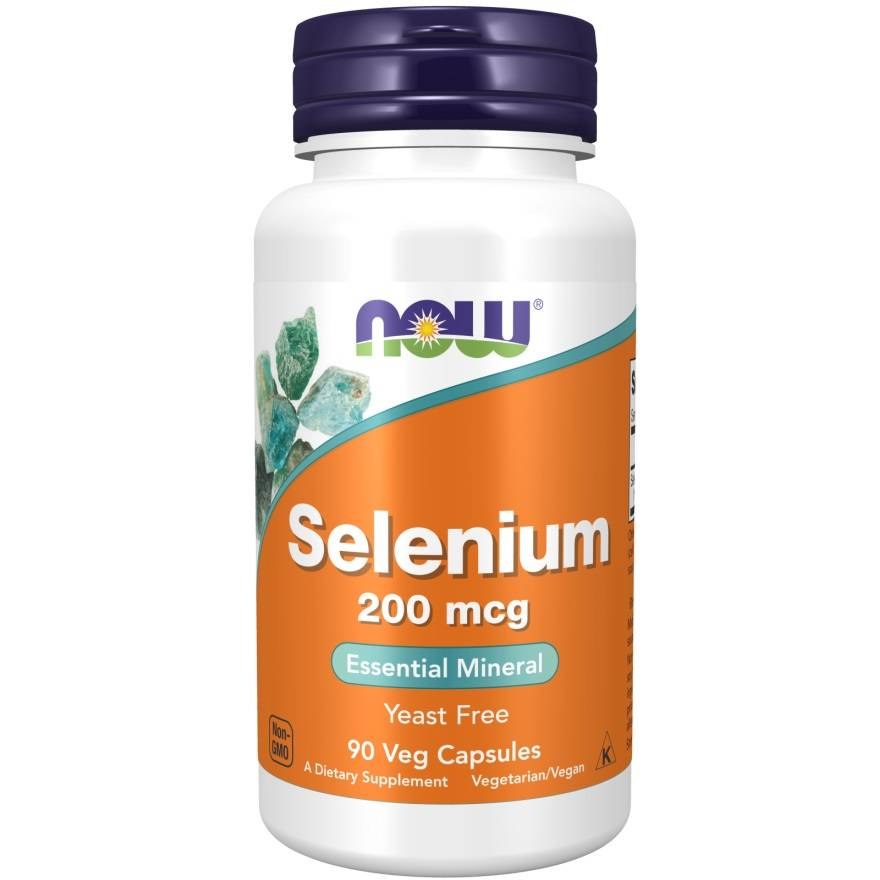 NOW Foods Selenium baksida näringsfakta