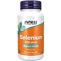 NOW Foods Selenium baksida näringsfakta