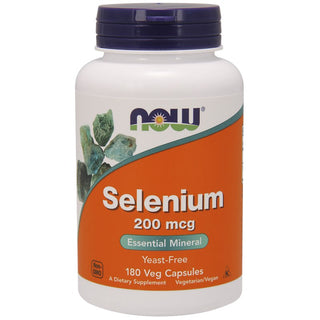 NOW Foods Selenium 200mcg framsida