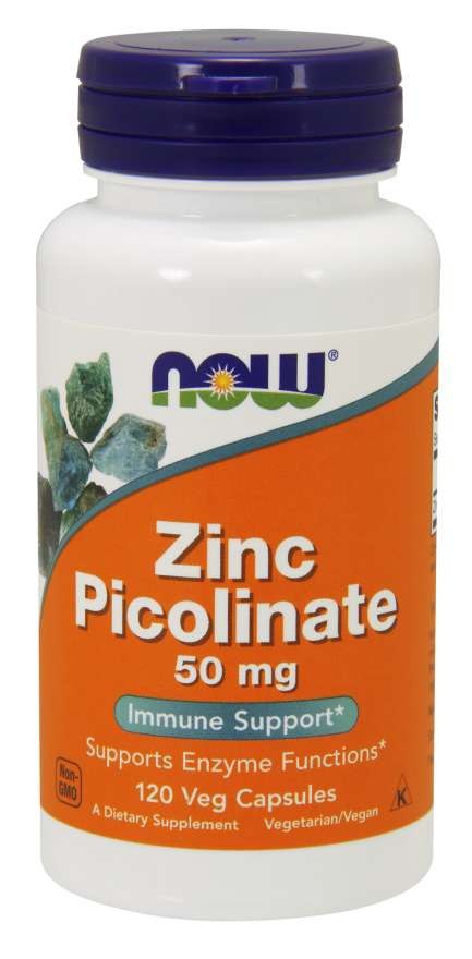 Zinc Picolinate 50 mg baksida näringsfakta